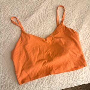 Athleta Bright Orange Top